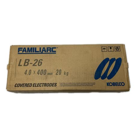  FAMILIARC 溶接棒 未使用品(S) 4.0×400mm 20kg LB-26