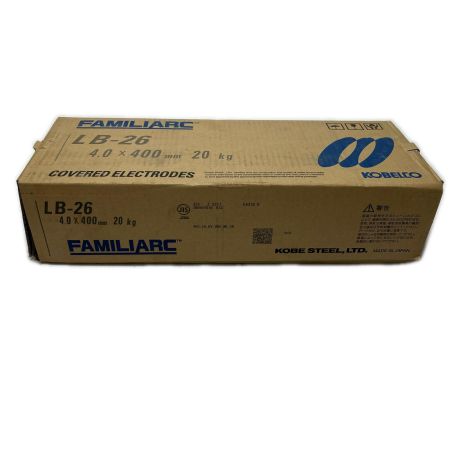  FAMILIARC 溶接棒 未使用品(S) 4.0×400mm 20kg LB-26