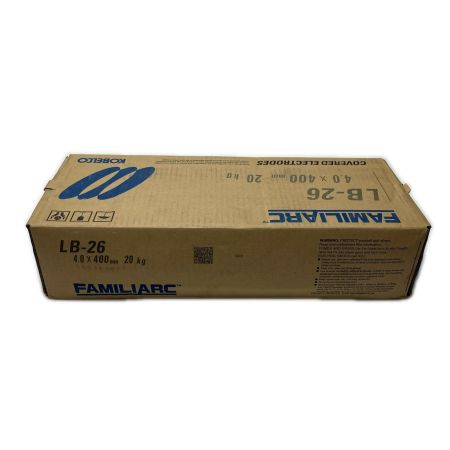  FAMILIARC 溶接棒 未使用品(S) 4.0×400mm 20kg LB-26