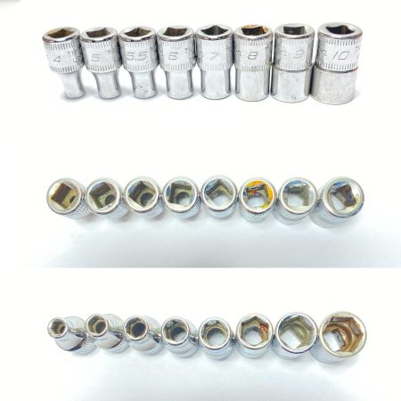  Snap-on スナップオン ソケットレンチセット ケース付 17点