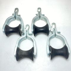  藤井電工 吊り金車セット 4個セット 使用感有 2型 Cランク