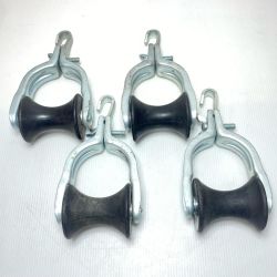 ΘΘ 藤井電工 吊り金車セット 4個セット 使用感有 2型 Cランク