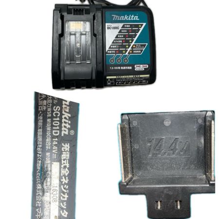  MAKITA マキタ 全ネジカッタ  充電器・ケース付  14.4v SC101D ブルー