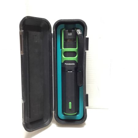  Panasonic パナソニック レーザー墨出し器 ケース付 レーザー色/赤 程度C BTL1100G 黄緑
