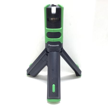  Panasonic パナソニック レーザー墨出し器 ケース付 レーザー色/赤 程度C BTL1100G 黄緑