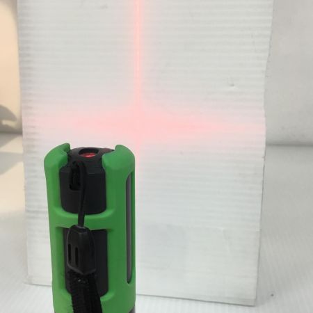  Panasonic パナソニック レーザー墨出し器 ケース付 レーザー色/赤 程度C BTL1100G 黄緑