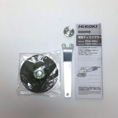  HiKOKI ハイコーキ ディスクグラインダー コード式 100mm 未使用品(S) PDH-100J
