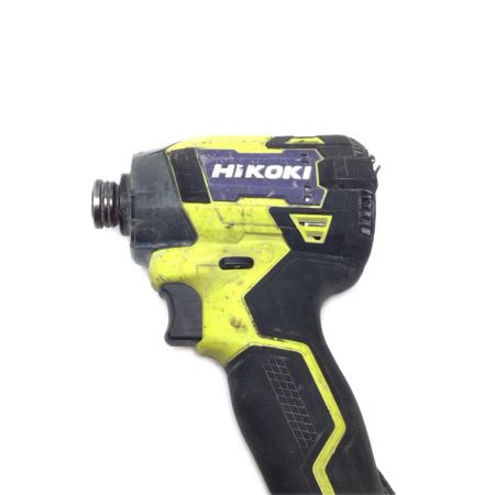  HiKOKI ハイコーキ インパクトドライバ 程度C 本体のみ コードレス式 36v J4401847 WH36DD イエロー