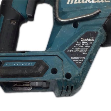  MAKITA マキタ レシプロソー 程度C 本体のみ コードレス式 40v JR001G キズ・ハガレ有 ブレードクランプ消耗しているため JR001G グリーン