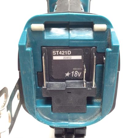  MAKITA マキタ 電動タッカ ケース付 コードレス式 18v 程度B ST421D ブルー