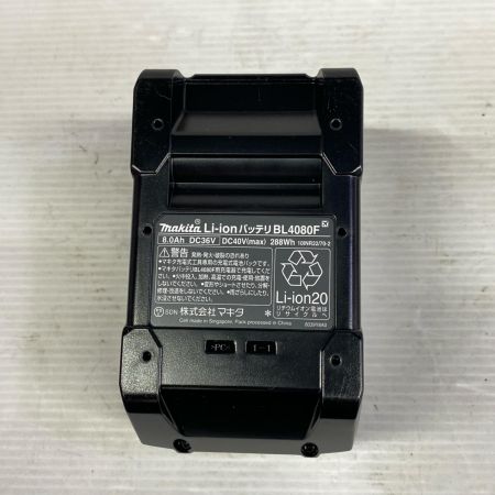  MAKITA マキタ  バッテリー  未使用品(S) 40v 8.0Ah BL4080F