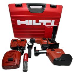 ΘΘ Hilti ヒルティ ハンマドリル 集じんシステム・充電器・充電池2個・ケース付 TE6-A22 レッド Cランク