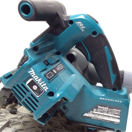  MAKITA マキタ 丸のこ 程度C 本体のみ コードレス式 165mm 18vｘ2 SP601D ブルー