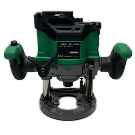  HiKOKI ハイコーキ ルーター 本体のみ コードレス式 12mm 36v M3612DA グリーン