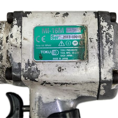 TOKU エアインパクトレンチ　本体のみ 常圧 MI-16M ホワイト