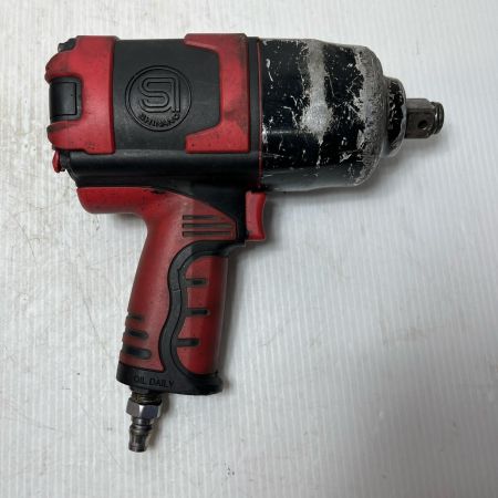  信濃機販 エアインパクトレンチ 常圧 SI-1550T ULTRA レッド