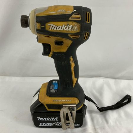 MAKITA マキタ 工具 締め付け工具 インパクトドライバ TD172D イエロー 充電池1個付