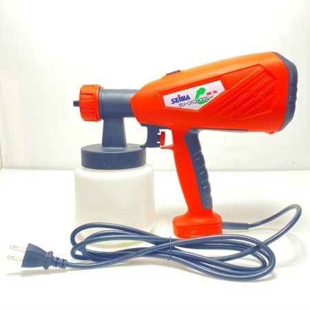  SEIWA スプレーガン 未使用品(S) コード式 不明 クリーンハンドスプレー CHS-1NL オレンジ
