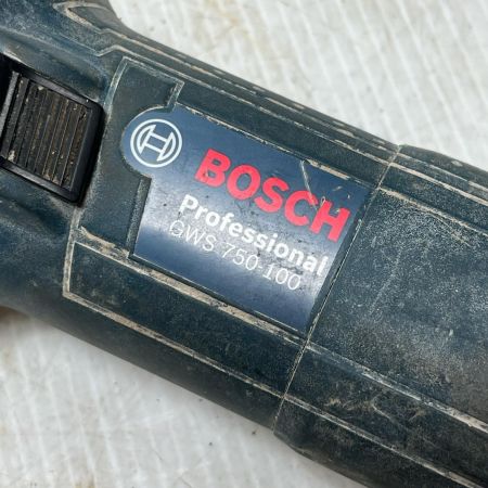  BOSCH ボッシュ ディスクグラインダー GWS750-100 ネイビー