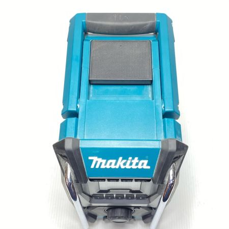  MAKITA マキタ バッテリー式ラジオ 10.8ｖ-40ｖ USBケーブル付 コードレス式 MR001G ブルー