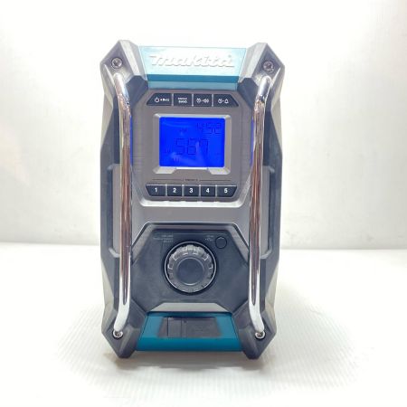  MAKITA マキタ バッテリー式ラジオ 10.8ｖ-40ｖ USBケーブル付 コードレス式 MR001G ブルー