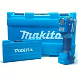 ΘΘ MAKITA マキタ マルチツール 未使用品(S) 充電器・充電池1個・ケース付 コードレス式 65298Y TM52DRG ブルー Sランク