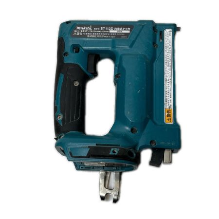 MAKITA マキタ  電動タッカ 本体のみ 10mm×7～10mm 18v ST112D ブルー