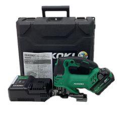 HiKOKI ハイコーキ ジグソー 未使用品(S) 充電器・充電池1個・ケース付 コードレス式 135mm 36v CJ36DA グリーン Sランク