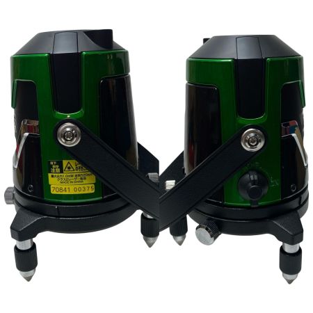  シンワ測定 レーザー墨出し器 程度A ケース付  2115017 00375 LEXIA 70841 グリーン