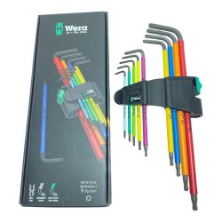 ΘΘ Wera トルクスレンチセット程度A 9本セット 967/9 TX XL Multicolour 1 Aランク