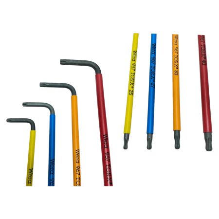  Wera トルクスレンチセット程度A 9本セット 967/9 TX XL Multicolour 1