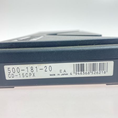  Mitutoyo デジタルノギス ケース付 12366125 CD-15CPX