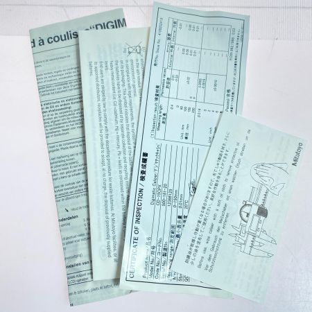  Mitutoyo デジタルノギス ケース付 12366125 CD-15CPX