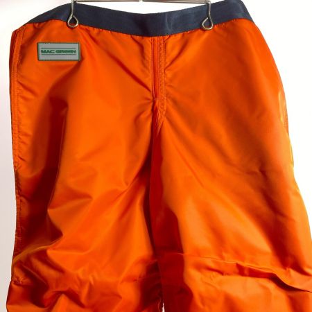  マックス チャップス 未使用品(S) Lサイズ 作業防護衣 MT565 オレンジ