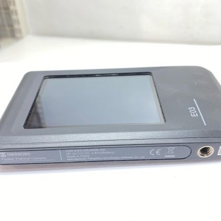  HIKMICRO サーモグラファーカメラ 未使用品(S) 取説、コード付 E03