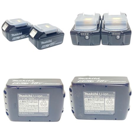  MAKITA マキタ ハンマドリル 未使用品(S) 充電器・充電池2個・ケース付 コードレス式 18mm 18v 155406Y HR183DRGX ブルー