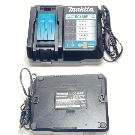  MAKITA マキタ ハンマドリル 未使用品(S) 充電器・充電池2個・ケース付 コードレス式 18mm 18v 155406Y HR183DRGX ブルー