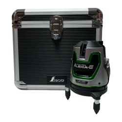 ΘΘ シンワ測定 レーザー墨出し器 受光器・三脚アダプター・ケーブル・ケース 2363602 グリーンレーザー LEXIA-E VIVID 70889 Aランク