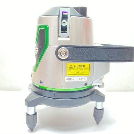  シンワ測定 レーザー墨出し器 受光器・三脚アダプター・ケーブル・ケース 2363602 グリーンレーザー LEXIA-E VIVID 70889