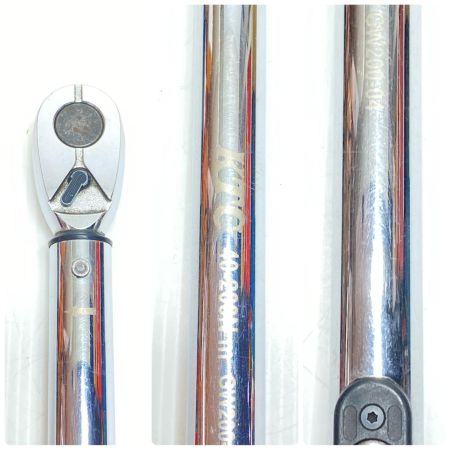  KTC ケーティーシー プレセット型トルクレンチ 程度B 本体のみ GW200-04