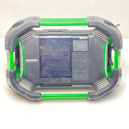  HiKOKI ハイコーキ バッテリー式ラジオACアダプター付 14.4v/18v UR18DSDL グリーン