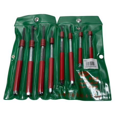  KTC ケーティーシー ノックピンポンチセット 8本組 8/7/6/5/4/4.5/3/2mm 美品 PK8