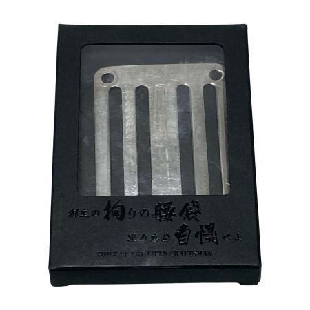  KNICKS チタンベルトループ磨きタイプ 使用感有 TIT-15