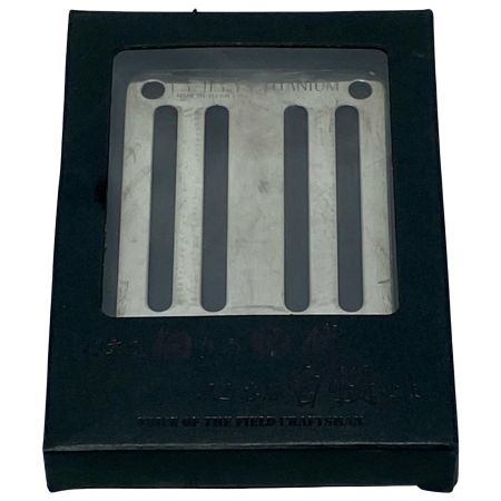  KNICKS チタンベルトループ磨きタイプ 使用感有 TIT-15