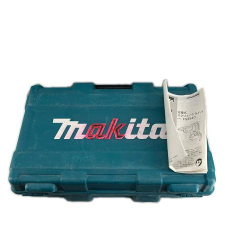 MAKITA マキタ  締め付け工具 スクリュードライバー ケース付 コードレス式 FS454D ブルー