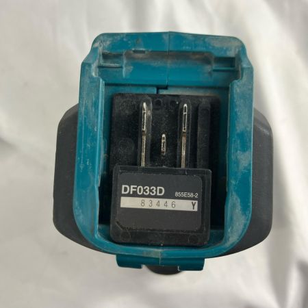 MAKITA マキタ 締め付け工具 ドライバドリル  充電器・充電池2個・ケース付 DF033D ブルー