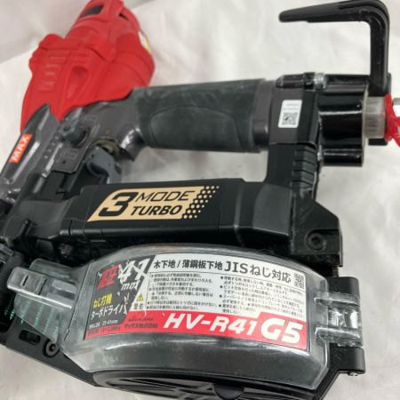 MAX マックス 工具 エアツール 高圧 ねじ打ち機 ケース付  HV-R41G5-G