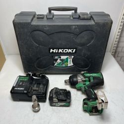ΘΘ HiKOKI ハイコーキ インパクトレンチ 充電器・充電池1個・ケース付 WR36DF グリーン Cランク