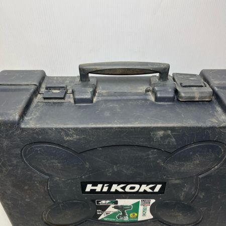  HiKOKI ハイコーキ インパクトレンチ 充電器・充電池1個・ケース付 WR36DF グリーン