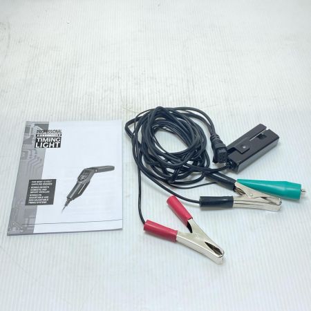  PROFESSIONAL タイミングライト ケース付 動作未確認 #590518 ブラック×レッド